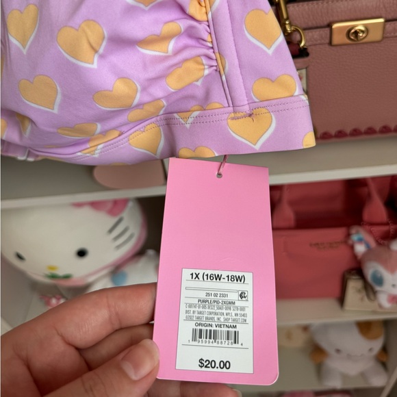 Stoney Clover Lane x Target Bikini Top size 1X - Picture 4 of 5